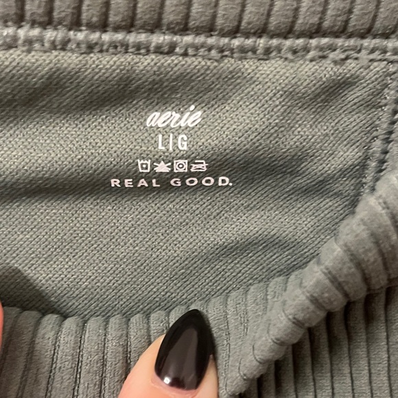 Aerie Sage Green Bra Top NWT - Picture 2 of 4